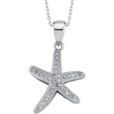 Altınsepeti Gümüş Küçük Deniz Yıldızı Kolye G652Kl