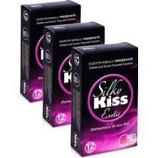 Silky Kiss Prezervatif Exotic Condom (36 Adet)