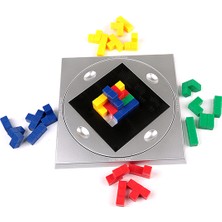 Akay Hi-Q Toys 3D Magic Square-3D Sihirli Küpler Aile Akıl ve Zeka Oyunu