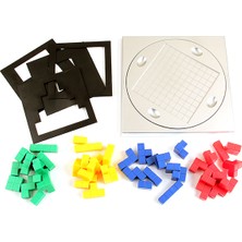 Akay Hi-Q Toys 3D Magic Square-3D Sihirli Küpler Aile Akıl ve Zeka Oyunu