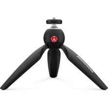 Manfrotto PIXI Taşınabilir Mini Tripod Siyah