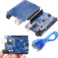 Robotus Arduino Uno R3 SMD + USB Kablo Hediyeli