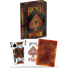 Bilardoavm Bicycle Fire Oyun Kartı Destesi ( Bicycle Koleksiyonluk Oyun Kağıdı)