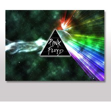 Cakasepetim Ahşap Tablo Pink Floyd Pirizma 25x35 Cm