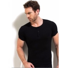 Erdem 1125 Fitilli Düğmeli Erkek Tshirt Fanila