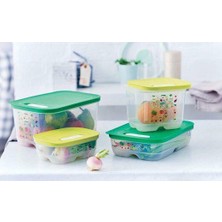 Tupperware Sera Set 4'Lü ( Midi Saklama Kabı ) Hasgül