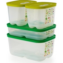 Tupperware Sera Set 4'Lü Sebze Saklama Kabı