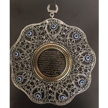 Kazandıran Outlet Duvar Süsü Küçük Tabak Bereket Duası 17 x 17 Model 3