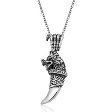 Ervanur Gümüş Ejderha Kolye Eng2610711