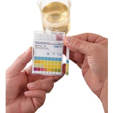  Yerli, pH Test Kağıtları / Test Kağıdı / pH Metre / pH 0-14 ölçer, Kutu içerisinde 100 Adet ölçüm çubuğu