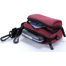 Tucano DP-S-R Profilo Small Kompakt Fotoğraf Makinesi Çantası Kırmızı