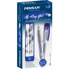 Pensan My-Kıng Jel Kalem 0.5 Mm Kırmızı 12'li Kutu Yüksek Kalite Yazma Deneyimi