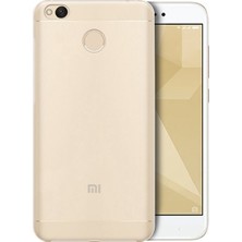 Microsonic Xiaomi Redmi 4X Transparent Soft Kılıf Beyaz