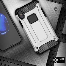 Microsonic Apple iPhone X Rugged Armor Kılıf Kırmızı