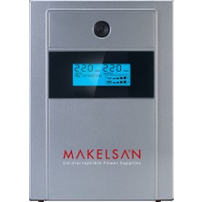 Makelsan Lion+ 1500 VA LCD/USB (2x 9AH) 5-10dk UPS MU01500L11PL005