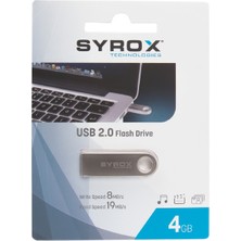 Syrox Metal Usb Bellek 4 gb