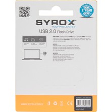 Syrox Metal Usb Bellek 8 gb