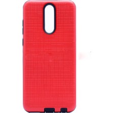 CoverZone Huawei Mate 10 Lite Youyou Hard Case Kılıf - Kırmızı