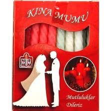 Nur Mum Kına Doğumgünü Mumu