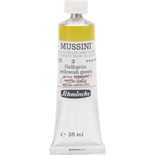 Schmincke Mussini Yağlı Boya 35ml. Seri 2 N:530 Yellowish Green