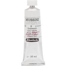 Schmincke Mussini Yağlı Boya 35ml. Seri 2 N:102 Zinc White