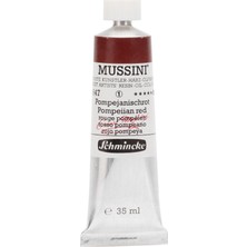 Schmincke Mussini Yağlı Boya 35ml. Seri 1 N:647 Pompeiian Red