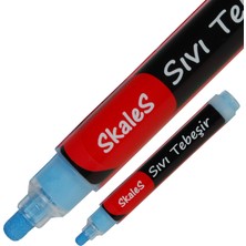 Skales Mavi Sıvı Tebeşir Kalemi