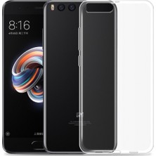 Case 4U Xiaomi Mi Note 3 Kılıf Ultra İnce Silikon Şeffaf