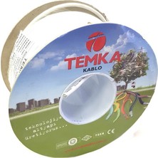 Temka Rg6U4 Trishield Çift Folyo Anten Kablosu 100 Metre