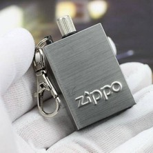 Zippo Benziniyle Calisan Metal Kibrit Cakmak