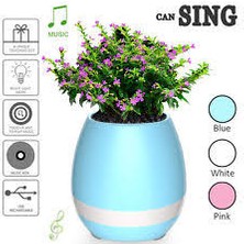 Smart Music Flower Pot Mavi