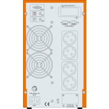 Makelsan P.Pack SE 3 KVA (6x 9AH) 5-10dk Online UPS MU03000N11EAV03