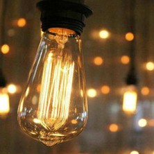 Edison Flemanlı Dekoratif Rustik Ampul 40 Watt E27
