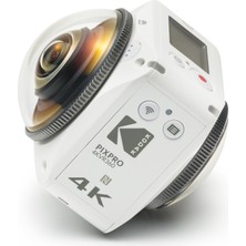 Kodak Pixpro 4Kvr360 Aksiyon Ve 360 Derece Aile Eğlence Kamerası