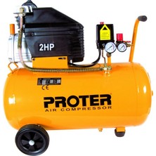 Proter PR 50 Hava Kompresörü 50 Lt kompresör 50 litre