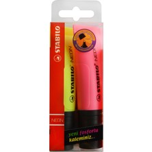Stabilo Neon Fosforlu 2'li Paket