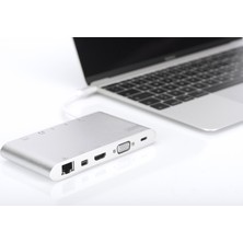 Digitus DA-70861 USB C Tip Docking İstasyonu