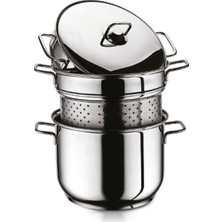 Haşlama Süzgeçli Spagetti Tenceresi 26 cm