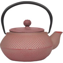 Bambum Linden Sümbül Toz Pembe Döküm Çaydanlık 800 Ml