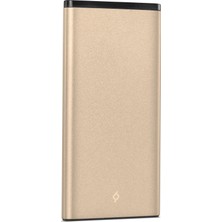 TTec AlumiSlim 5000mAh Taşınabilir Şarj Aleti - Altın 2BB139A