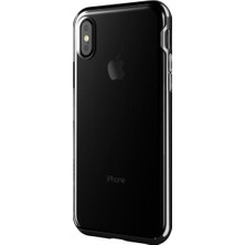 Verus Apple iPhone X Crystal Bumper Kılıf Black