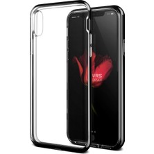 Verus Apple iPhone X Crystal Bumper Kılıf Black