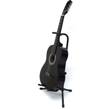 Simge Klasik Gitar SİYAH 39,5 İNÇ 4/4 Tam Boy KILIF+PENA HEDİYE