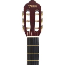 Valencia VC104TCBK Siyah Cutaway Klasik Gitar 4/4 (Sap Çelik+Kılıf)