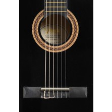 Valencia VC104TCBK Siyah Cutaway Klasik Gitar 4/4 (Sap Çelik+Kılıf)