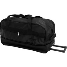 Escape 203-S Siyah İki Tekerlekli Çek Çekli Seyahat Çantası