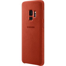 Samsung S9 Alcantara Kılıf Kırmızı - EF-XG960AREGWW