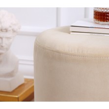 Lorence Home Memfis Puf - Krem