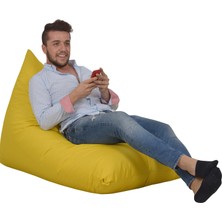 Pufumo Şezlong Armut Koltuk Sarı