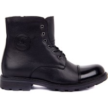 Sail Laker's Siyah Erkek Deri Bot